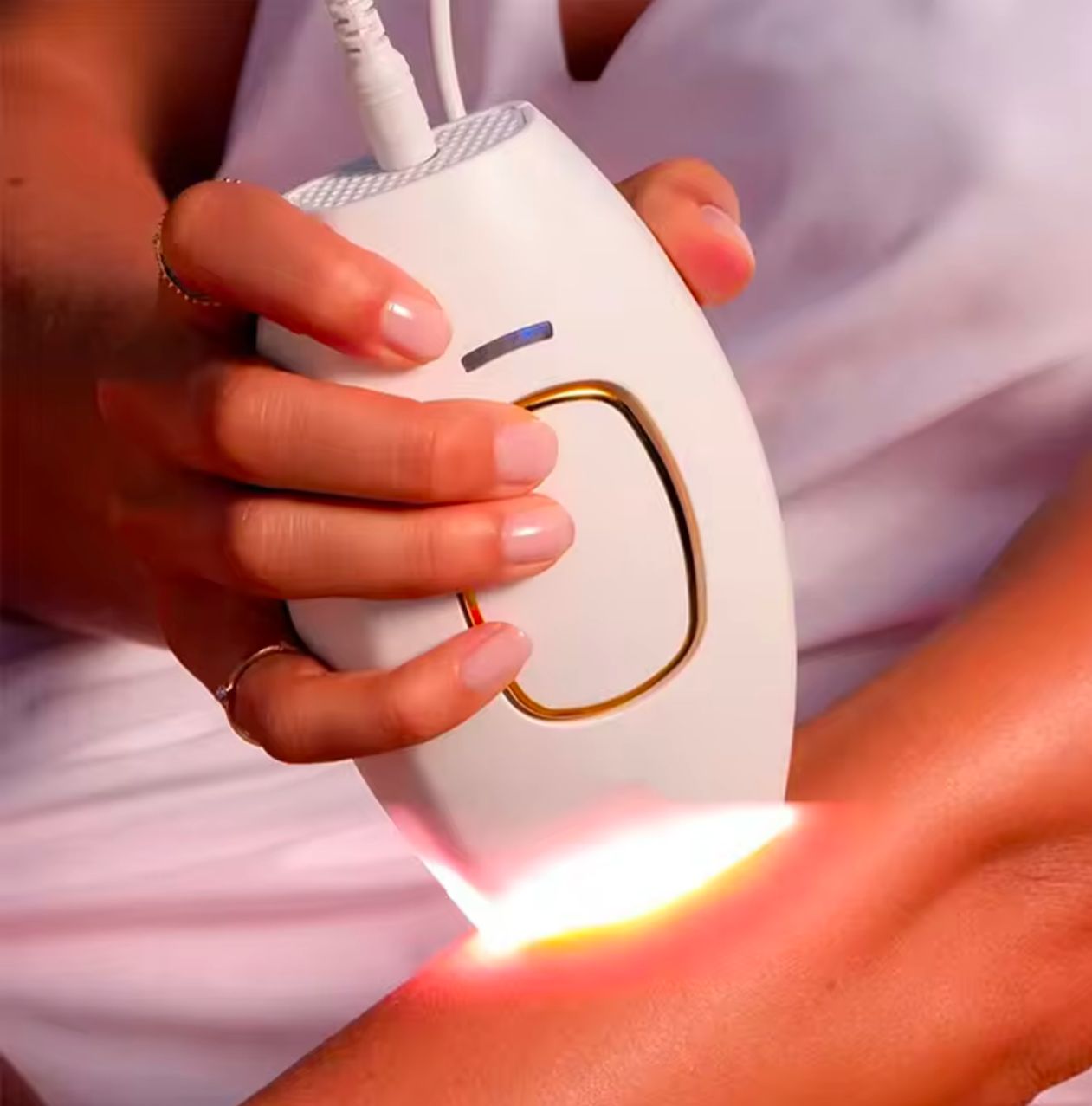 IPL Hair Removal System – Permanent Hair Reduction Device for Home Use